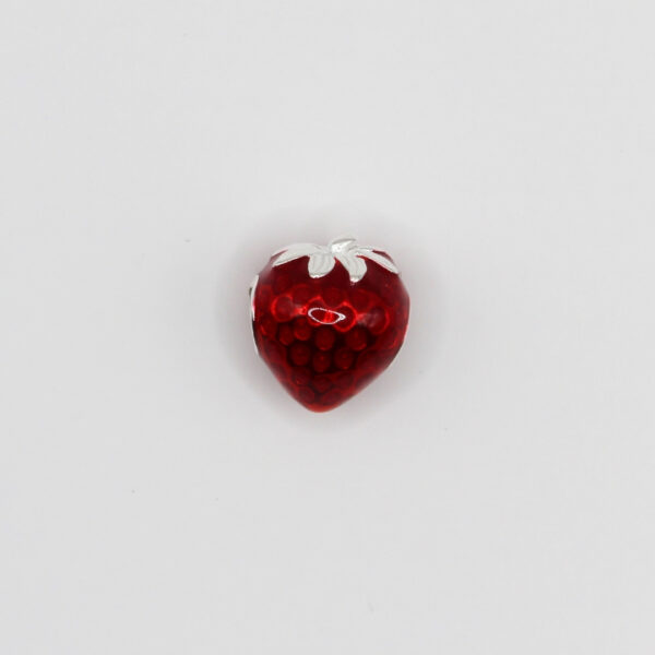 Charm frutilla plata 925